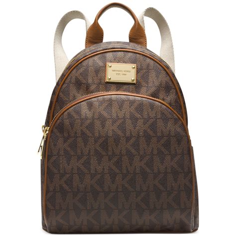 michael kors fall bags|michael kors brown leather backpack.